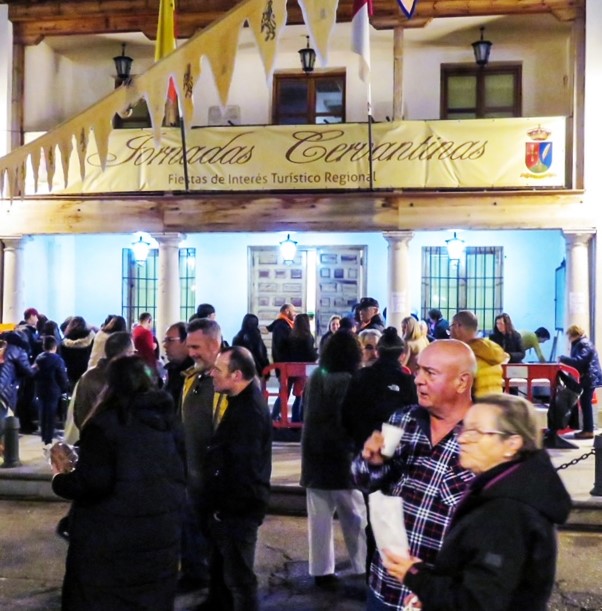 CDXL ANIVERSARIO DE LOS ESPOSORIOS DE MIGUEL DE CERVANTES EN ESQUIVIAS (TOLEDO)