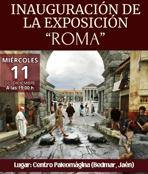 EXPOSICIÓN EN BEDMAR (JAÉN) SOBRE» ROMA» EN PALEOMÁGINA.