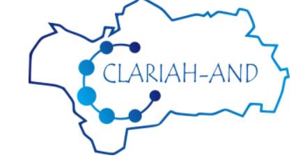 PRIMERAS JORNADAS «CLARIAH-AND»: INFRAESTRUCTURAS EUROPEAS PARA LAS HUMANIDADES DIGITALES.