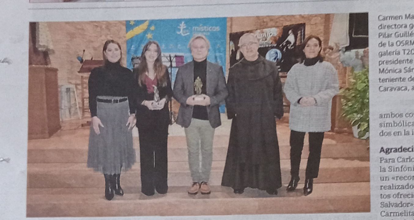 ENTREGA DE LOS PREMIOS MÍSTICOS EN CARAVACA