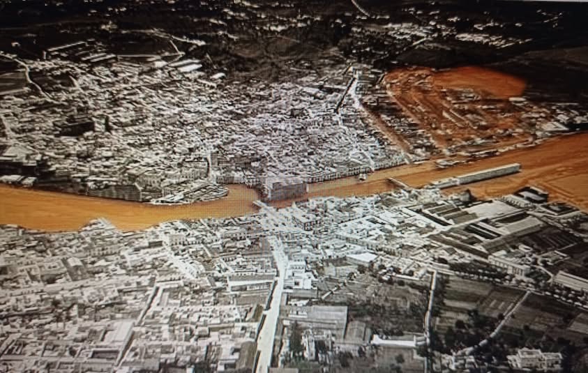 NUEVA RIADA EN CHICLANA. FEBRERO DE 1921