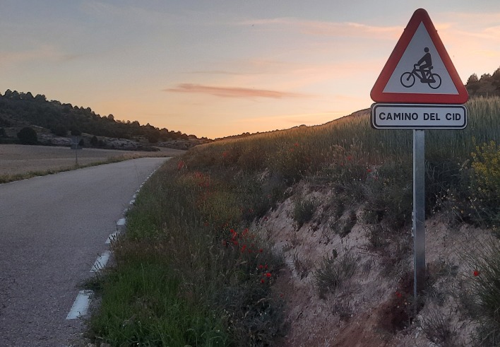 BUENAS NOTICIAS PARA LOS QUE HACÉIS NUESTRO CAMINO DEL CID EN BICICLETA