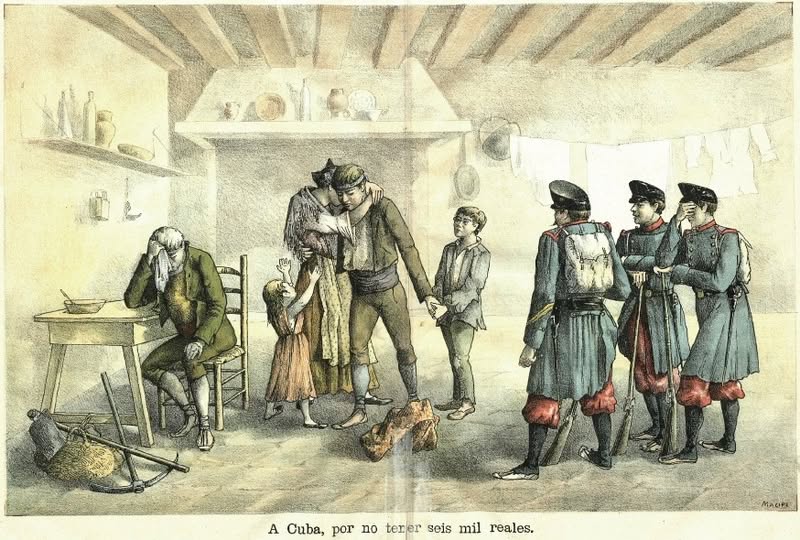EFEMÉRIDES: RENDICIÓN DE QUINTOS EN 1869