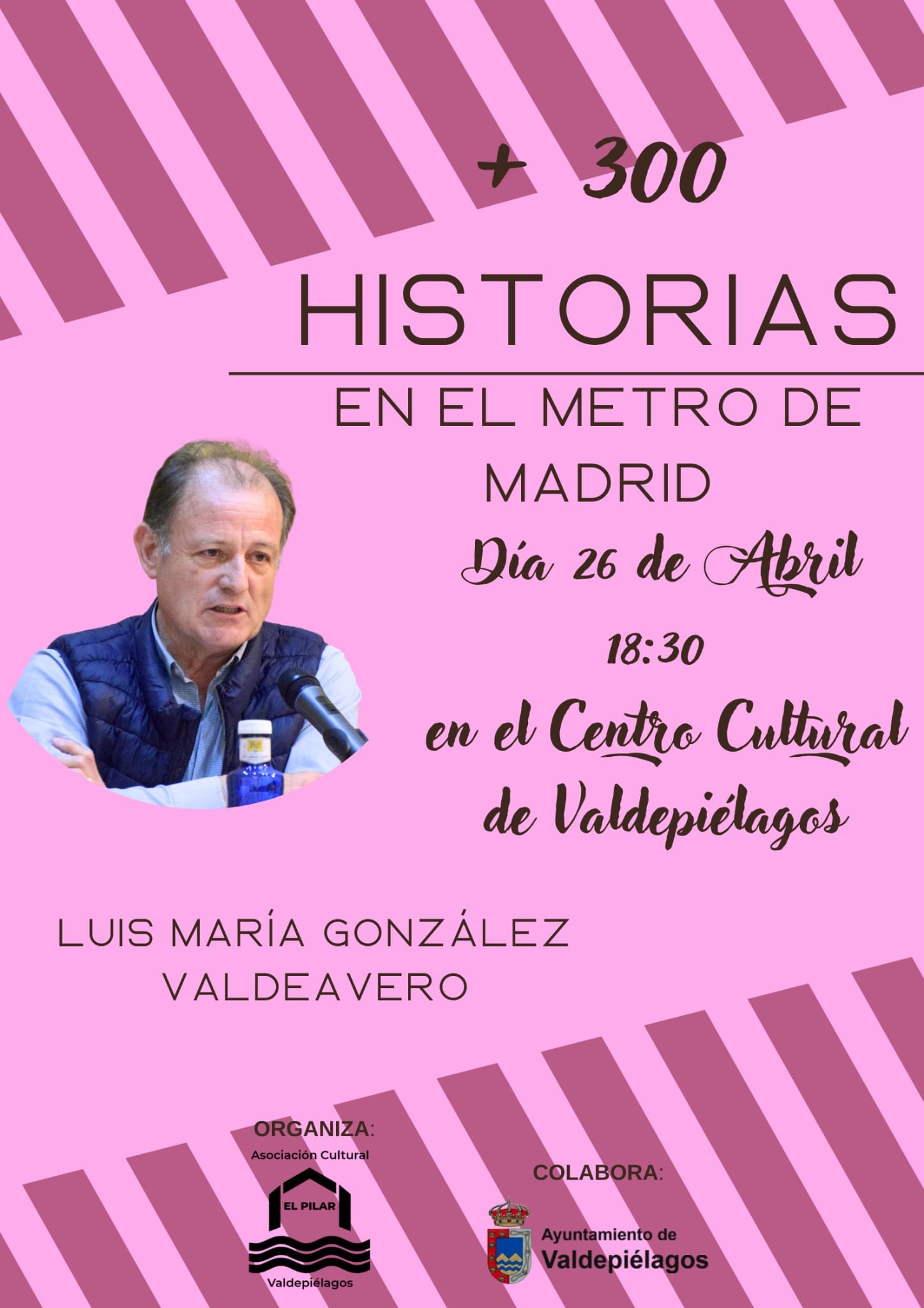 PRESENTACIÓN DEL LIBRO «+300 HISTORIAS EN EL METRO DE MADRID