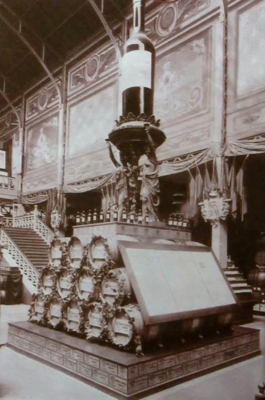 EL VINO ROUGE ROYAL EN LA EXPOSICIÓN UNIVERSAL DE BURDEOS