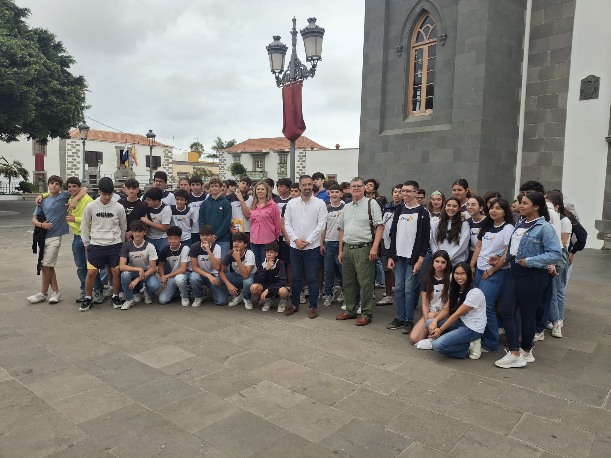 VISITA DEL COLEGIO CLARET A LA BASÍLICA DE SAN JUAN DE TELDE (CANARIAS)
