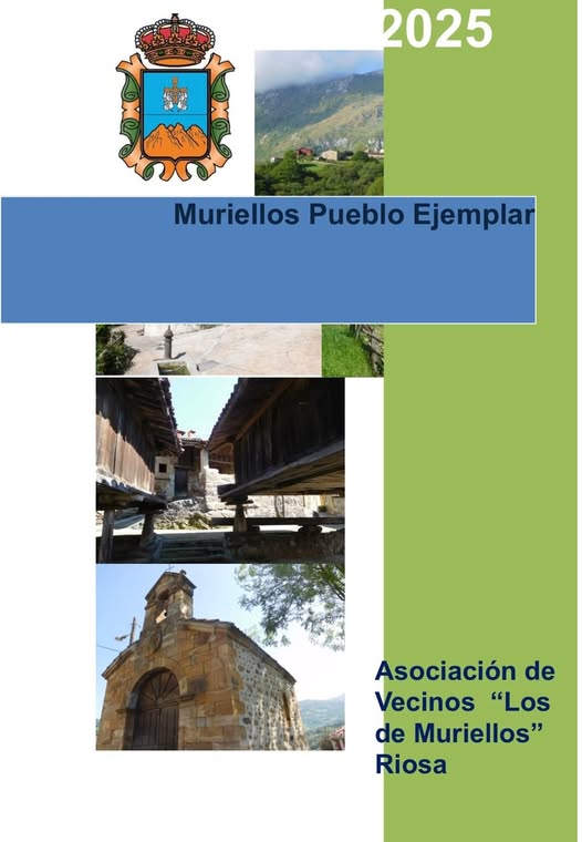 MURIELLOS PRESENTA CANDIDATURA AL GALARDÓN DE PUEBLO EJEMPLAR DE ASTURIAS 2025.