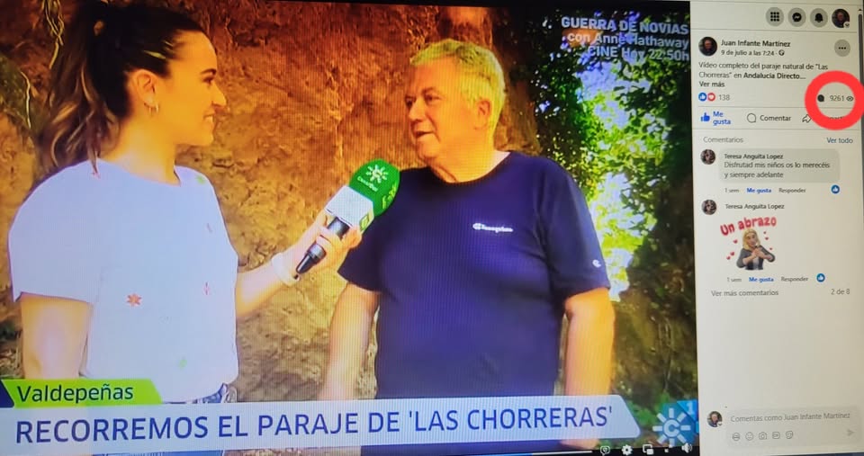 RECORREMOS EL PARAJE DE LAS CHORRERAS DE ANDALUCIA