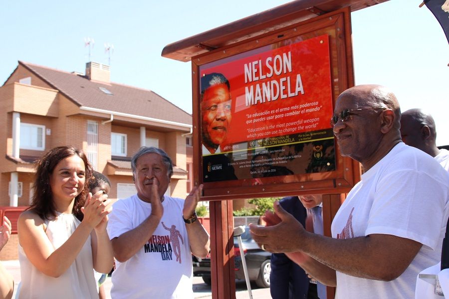 DÍA INTERNACIONAL DE NELSON MANDELA EN GETAFE (MADRID)
