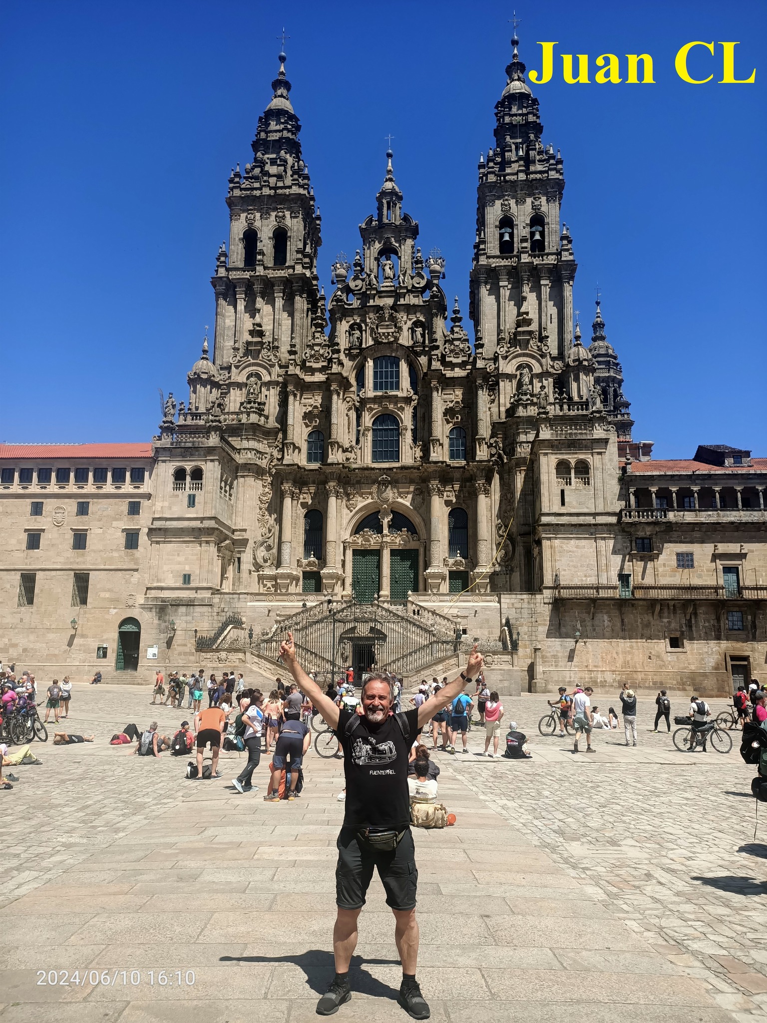 SALUDO FUENTEPIÑELANO-JACOBEO 4368. LA FESTIVIDAD DE SANTIAGO APÓSTOL.