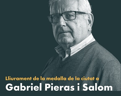 ENTREGA OFICIAL DE LA MEDALLA DE LA CIUDAD DE INCA A GABRIEL PIERAS SALOM