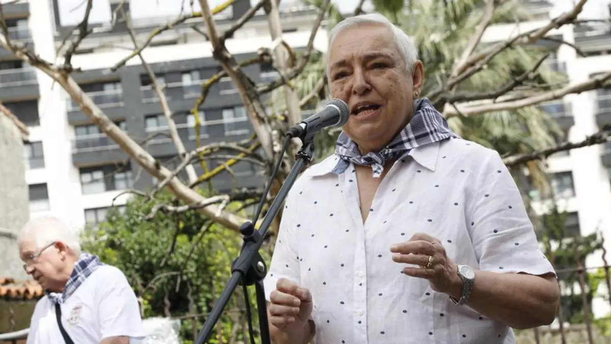 PEPA SANZ PREGONA SANTA ANA: «EL BARRIO DE SABUGO IMPRIME CARÁCTER»