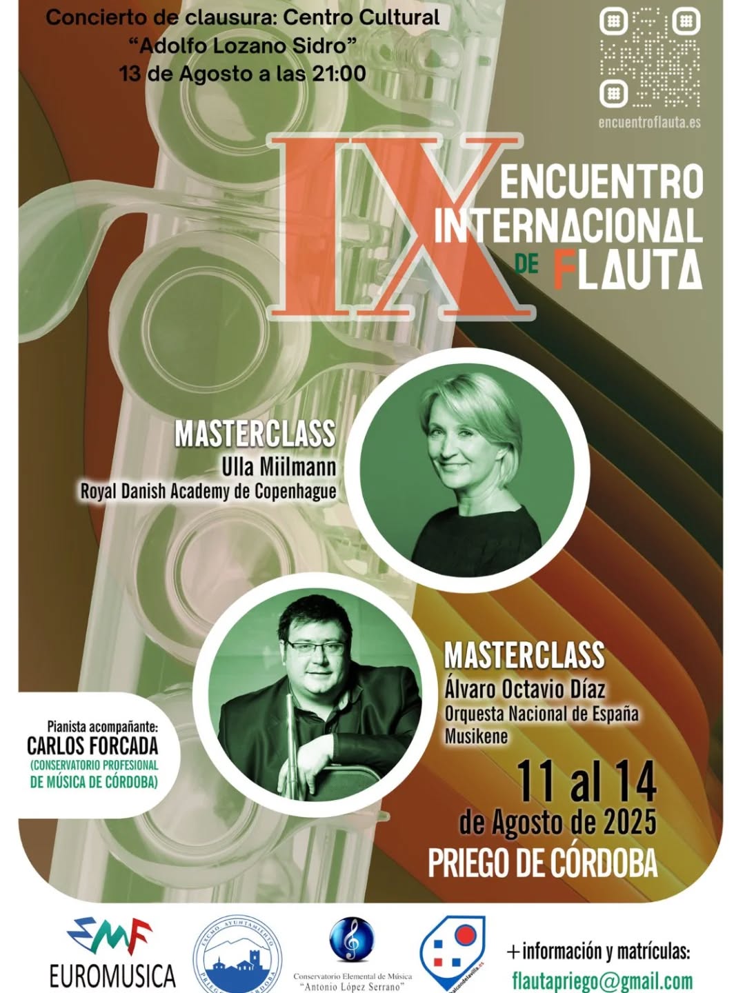 CONCIERTO DE CLAUSURA – IX ENCUENTRO INTERNACIONAL DE FLAUTA