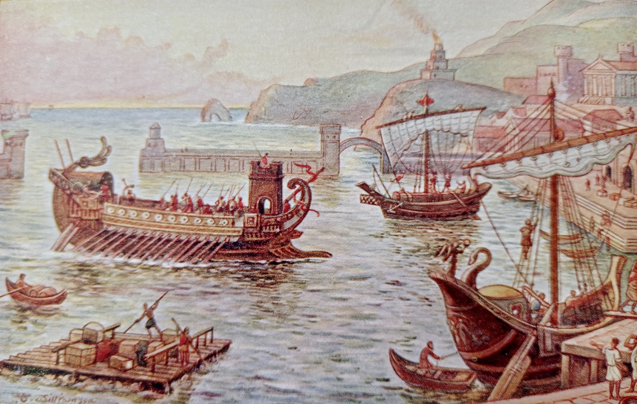 EFEMÉRIDES: NAVE ROMANA HALLADA EN EL FONDO DE LAS AGUAS DE LA BARROSA (CÁDIZ)