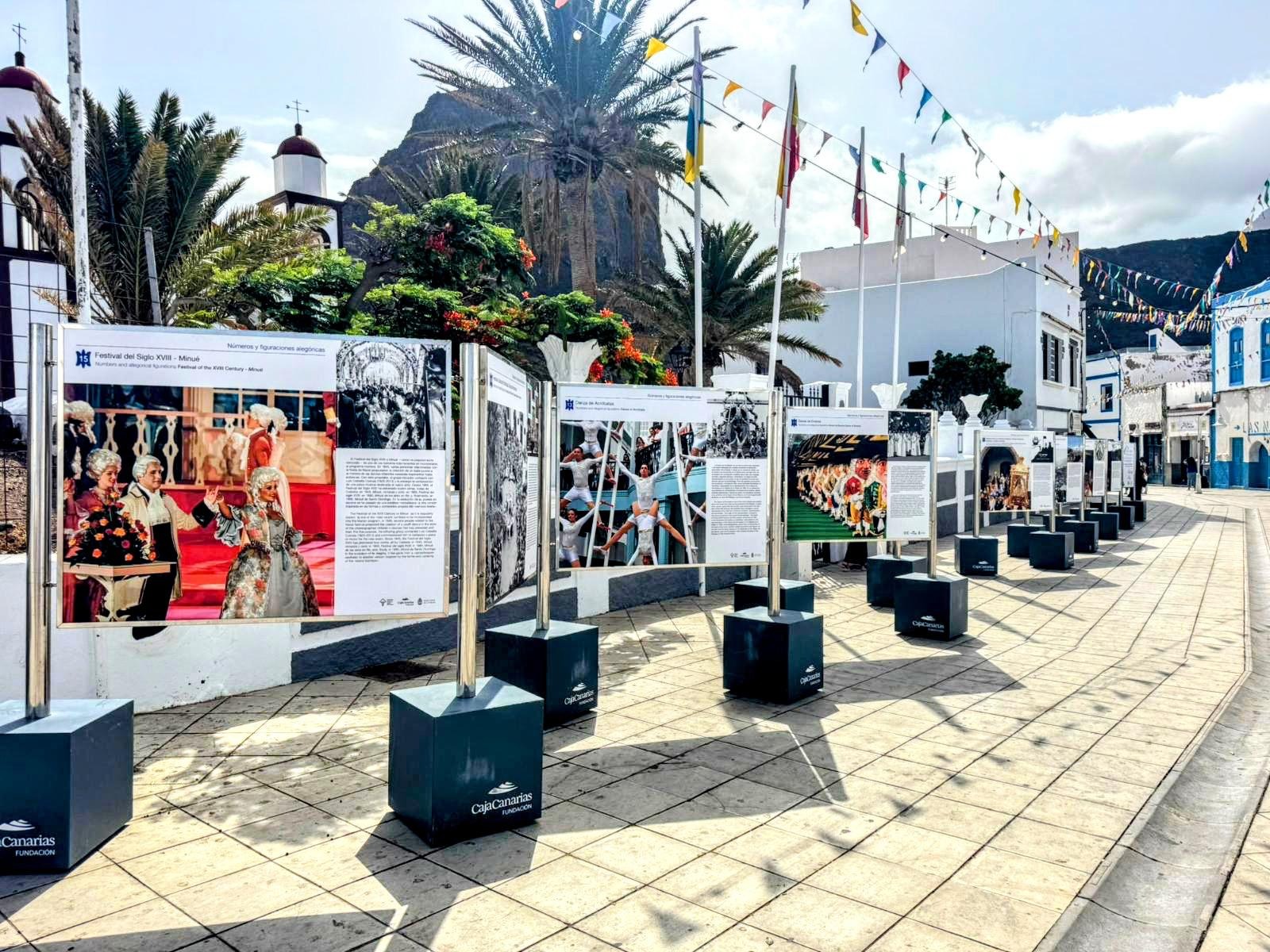 SANTA CRUZ DE LA PALMA LLEVA HASTA AGAETE LA EXPOSICIÓN ITINERANTE DE LA BAJADA DE LA VIRGEN DE LAS NIEVES