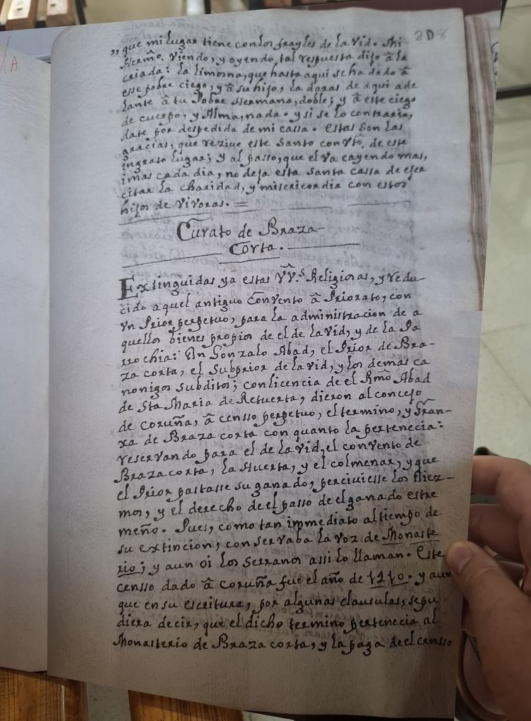 CRÓNICAS DEL PILDE: EXPOSICIÓN DE DOCUMENTOS DEL PASADO DE BRAZACORTA.