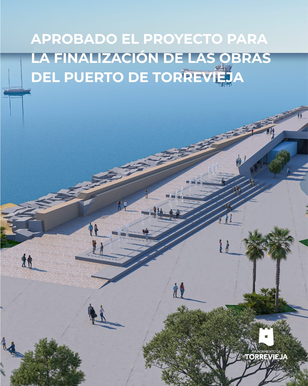 APROBADO EL PROYECTO PARA LA FINALIZACIÓN DE LAS OBRAS DEL PUERTO DE TORREVIEJA