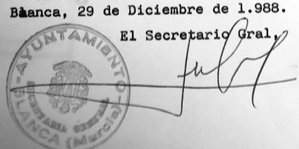 EL TEATRO. (37) . EL NUEVO TEATRO DE BLANCA (MURCIA) DE 1988