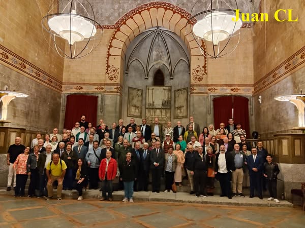 SALUDO FUENTEPIÑELANO-GRANJEÑO 4448. 3ª .CLAUSURA DEL 50 CONGRESO DE LA REAL ASOCIACIÓN ESPAÑOLA DE CRONISTAS OFICIALES Y IV HISPANO-MEXICANO DE CRONISTAS