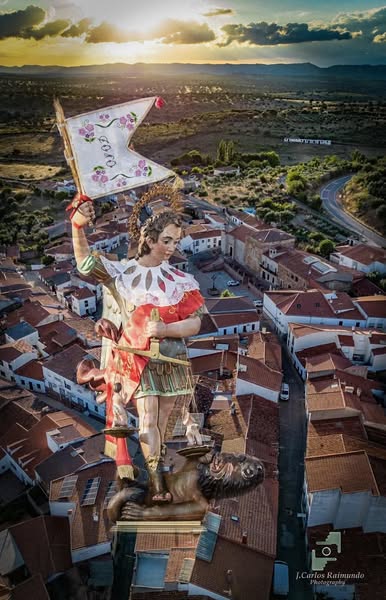 DIA DE SAN MIGUEL ARCÁNGEL, PATRÓN DE TORREJÓN DEL RUBIO, CÁCERES