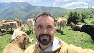 ENRIQUE: ENTRE VACAS Y YEGUAS EN LA RIOJA.
