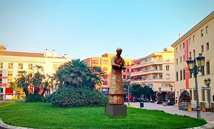 UN MONUMENTO HOMENAJEARÁ FIGURA Y OBRA DEL PADRE RAFAEL EN LA PLAZA DE SAN ATÓN DE BADAJOZ