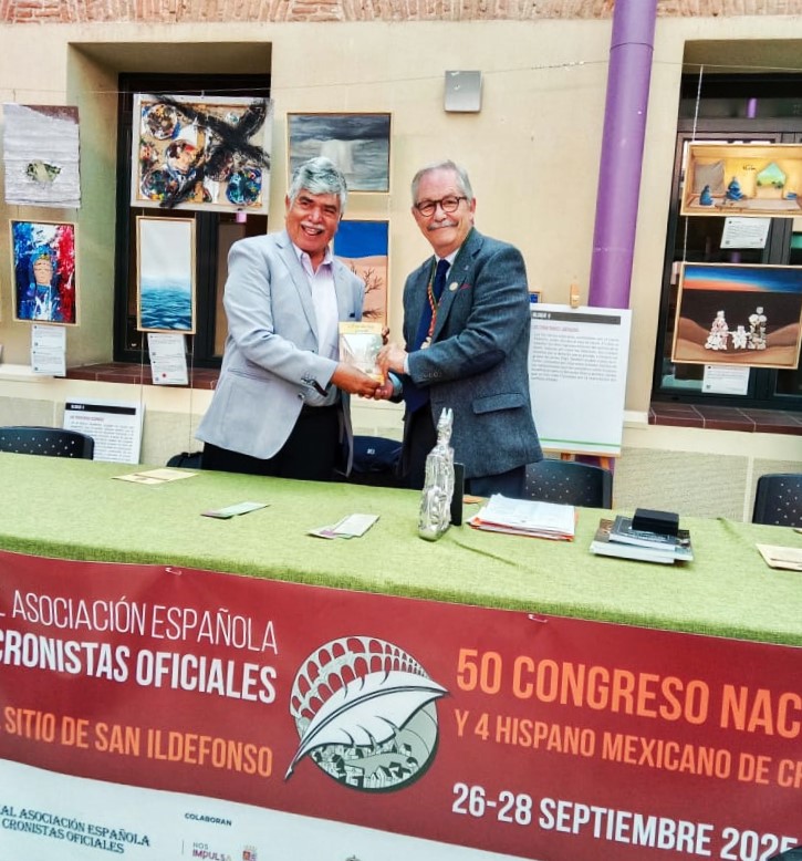 MI PARTICIPACION EN EL 50 CONGRESO DE LA RAECO DEL REAL SITIO DE LA GRANJA DE SAN ILDEFONSO, SEGOVIA, ESPAÑA