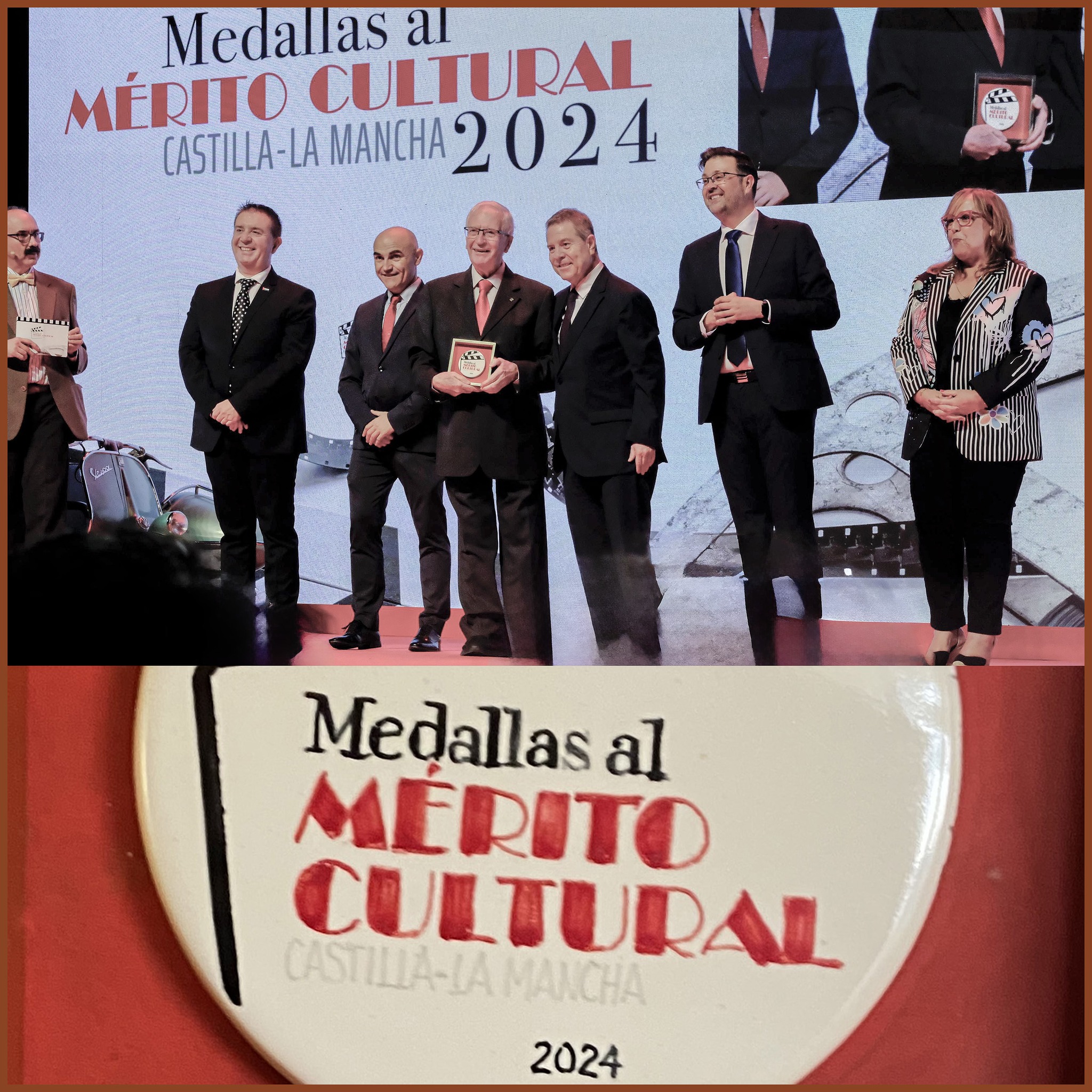 ENTREGA DE LAS MEDALLAS AL MÉRITO CULTURAL DE CASTILLA LA MANCHA