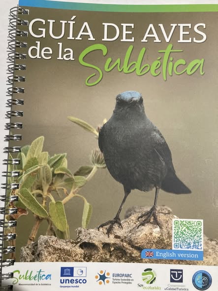 GUÍA DE AVES DE LA SUBBÉTICA: UNA JOYA