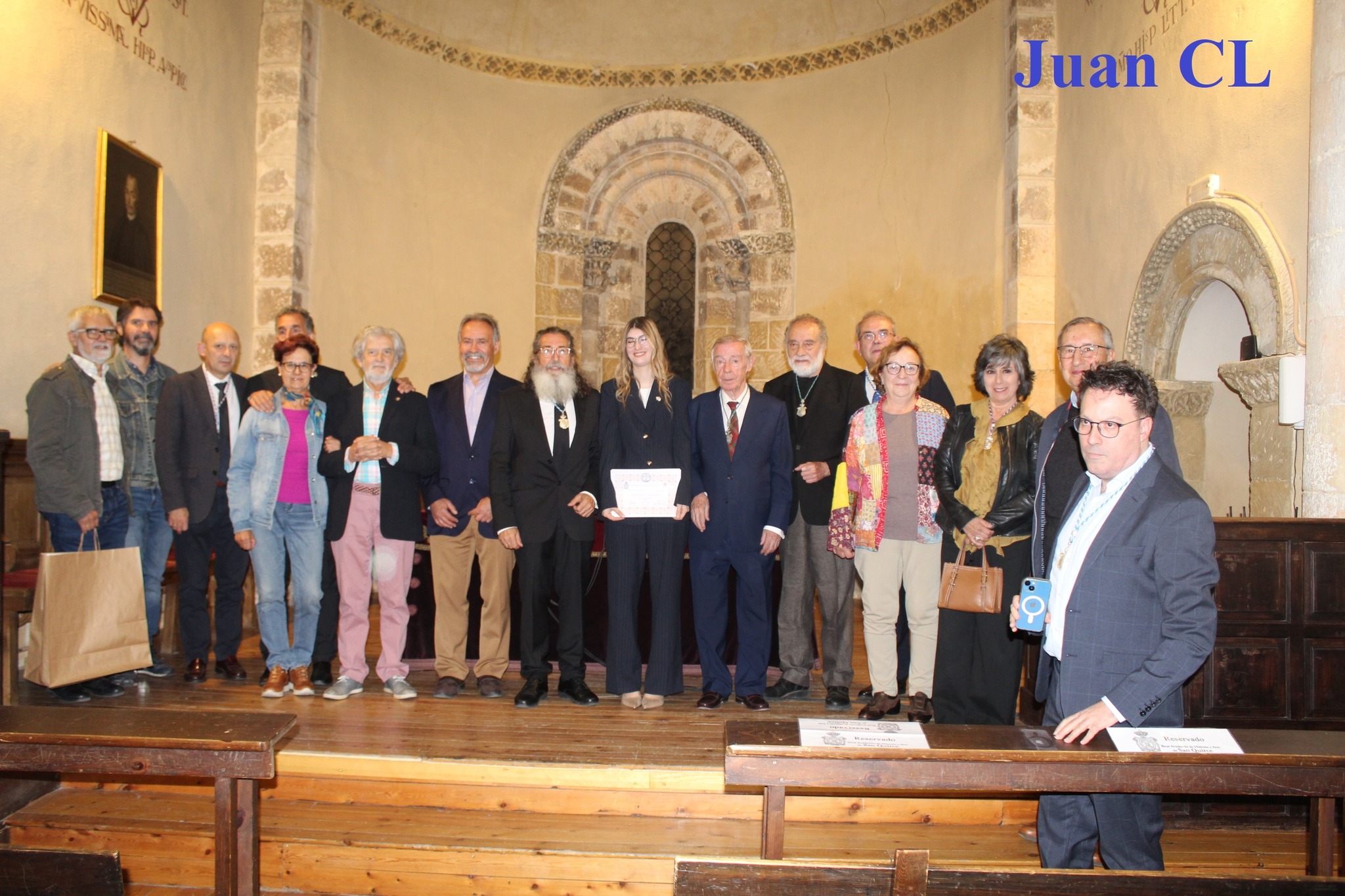 SALUDO FUENTEPIÑELANO-SEGOVIANO 4471. INAUGURACIÓN DEL CURSO 2025-2026 DE LA REAL ACADEMIA DE HISTORIA Y ARTE DE SAN QUIRCE