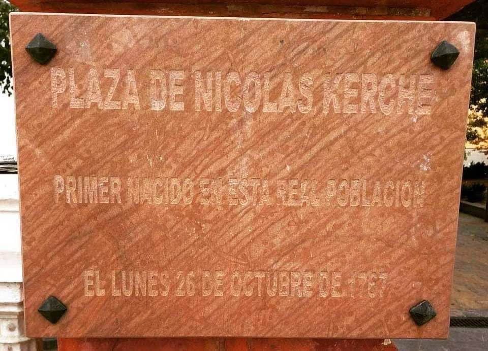 258 ANIVERSARIO DEL NACIMIENTO DE NICOLÁS KERCHE