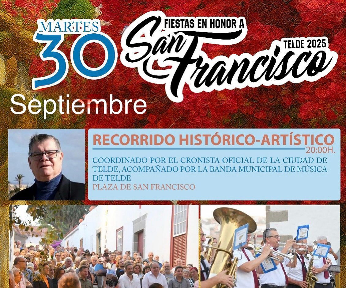 SAN FRANCISCO DE TELDE (CANARIAS) CELEBRA UN RECORRIDO HISTÓRICO POR SUS CALLES
