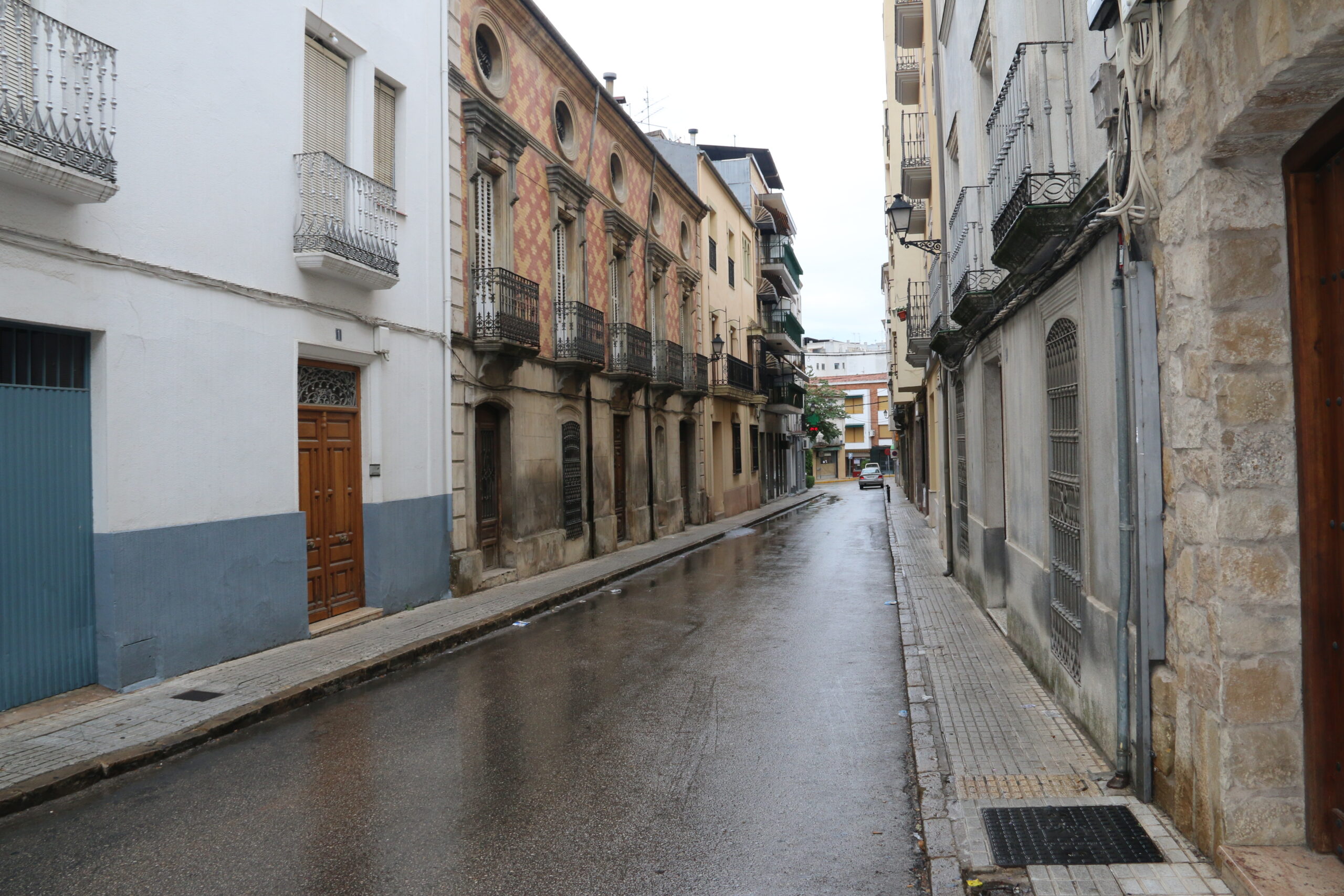 CALLE ENRIQUE III  (MOLINO NUEVO)  AYER Y HOY  (I). AYER, HACE 25 AÑOS