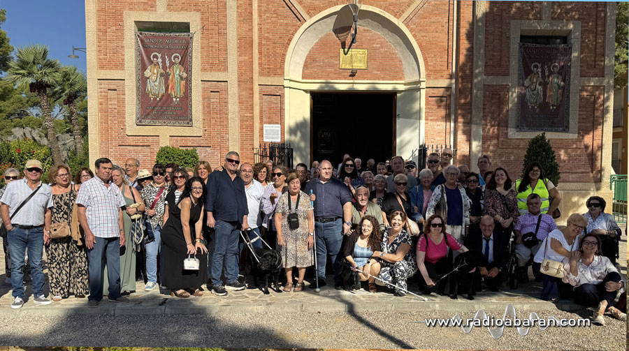 LA CONMEMORACIÓN DEL DÍA DEL MAYOR DE LA ONCE REÚNE A MÁS DE DOSCIENTOS PARTICIPANTES EN ABARÁN