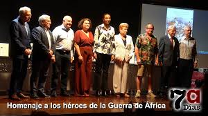 LOS HIJOS DE LOS HÉROES DE ÁFRICA COMPARTEN RECUERDOS DE SU NIÑEZ