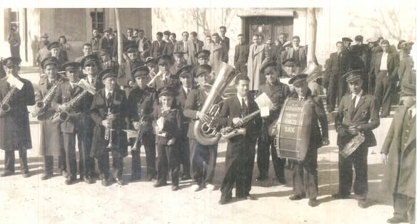 LA SUBVENCIÓN A LA BANDA DE MÚSICA DE SAX EN 1945.