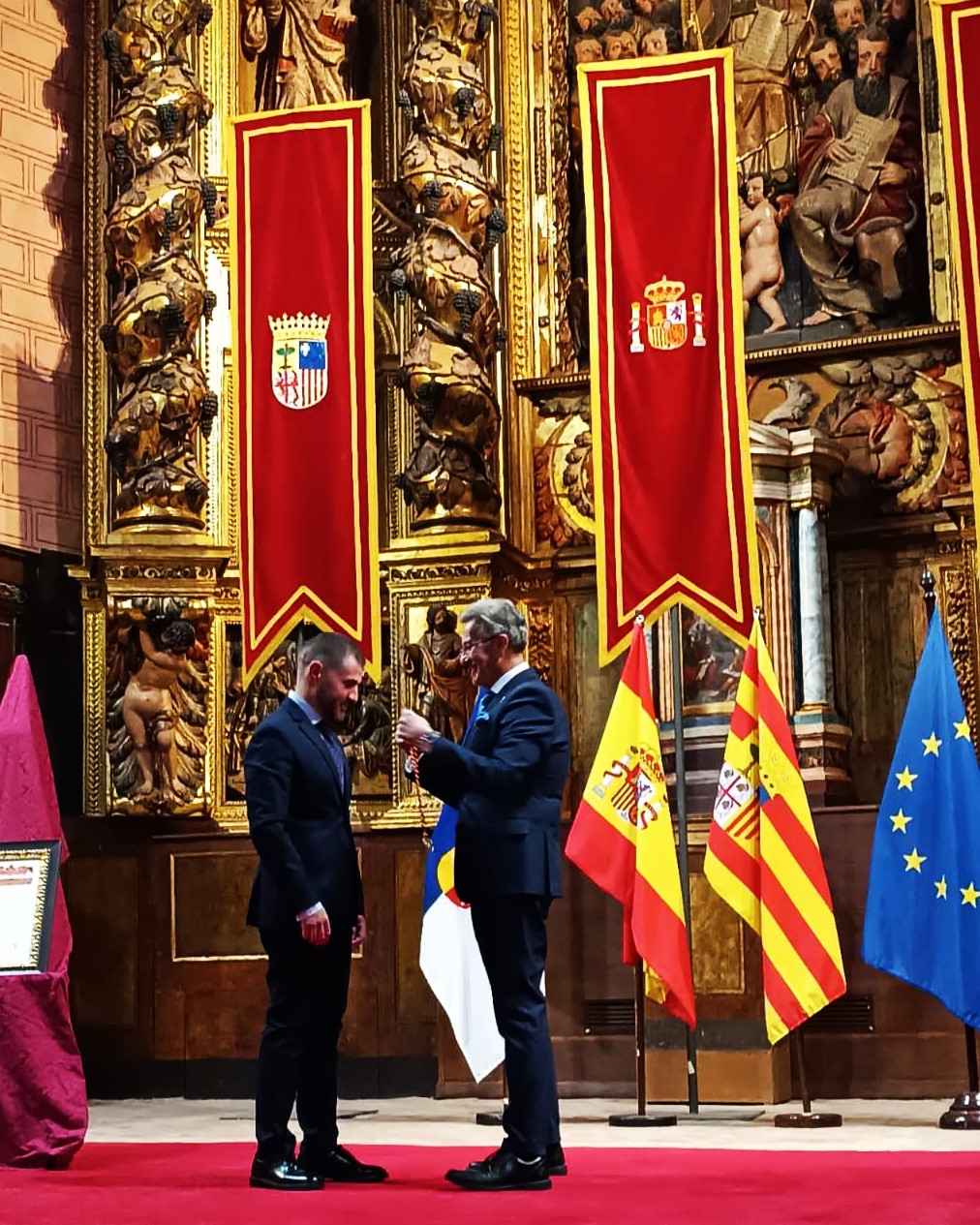 TOMA DE POSESIÓN EN CALATAYUD (ZARAGOZA) DEL NUEVO CRONISTA OFICIAL