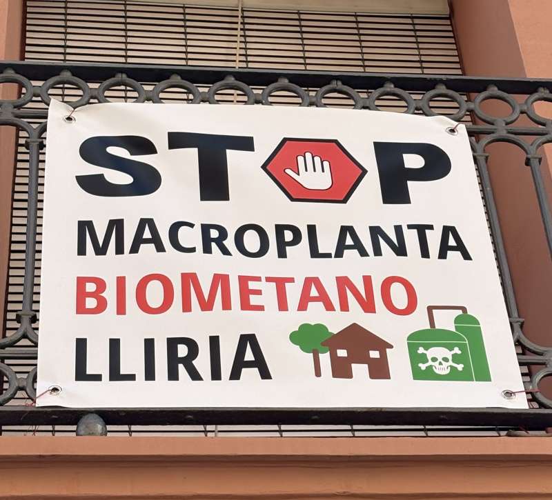 EL CLAMOR DE UN PUEBLO, «NO MACROPLANTA BIOMETA LLÍRIA»
