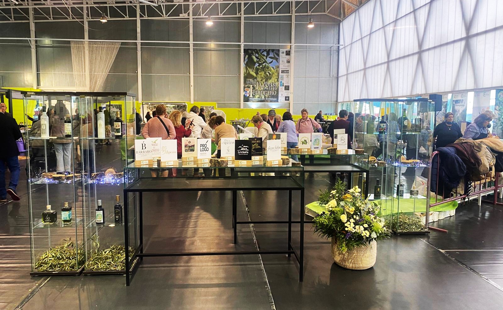 LA IV FERIA DE ACEITE TEMPRANO DE VILLANUEVA DEL ARZOBISPO (JAÉN), ASCENSO EN CALIDAD Y ASISTENCIA