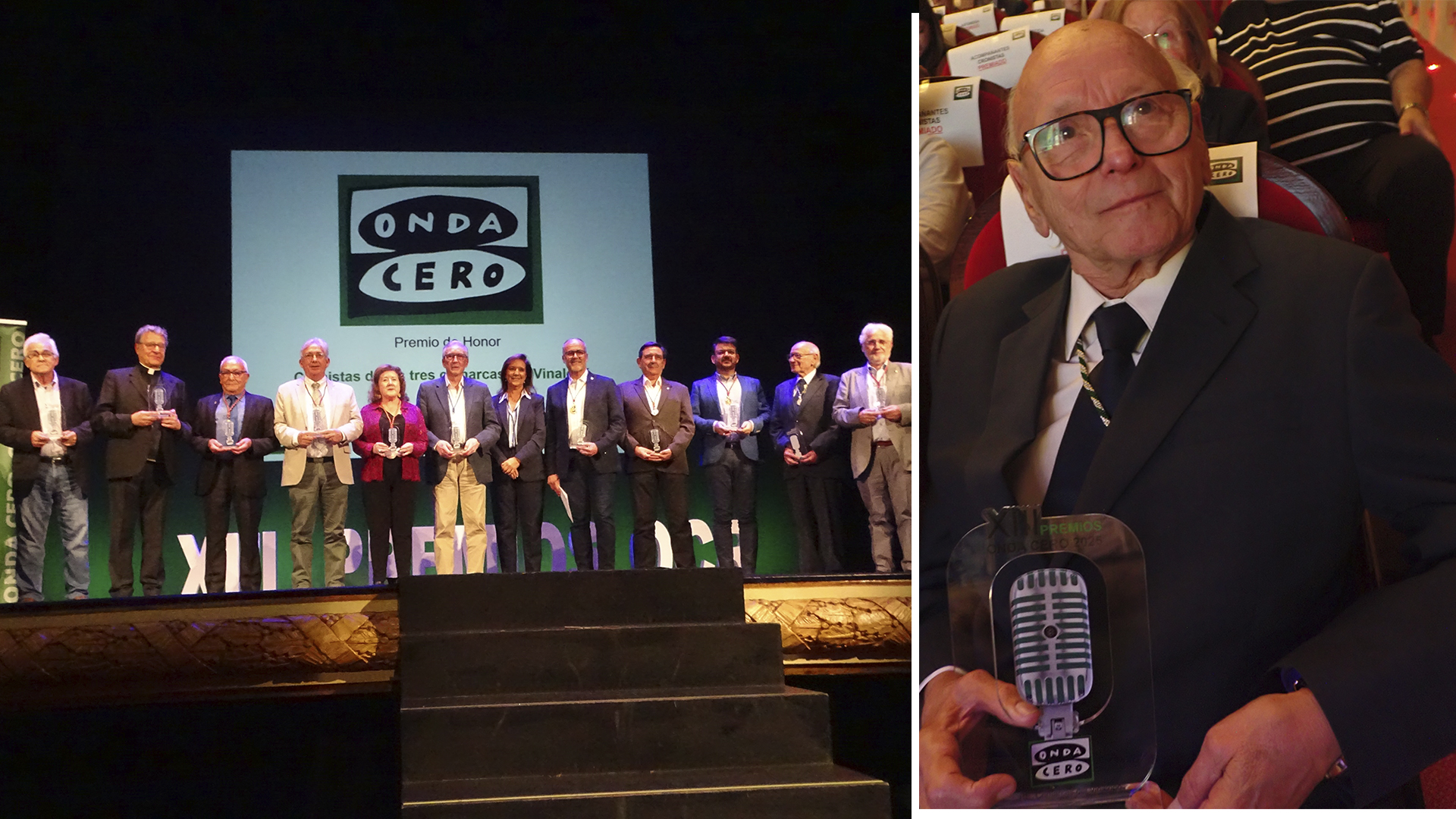 ENTREGA DE LOS PREMIOS ONDA CERO NÚMERO XIII