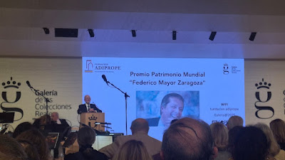 ENTREGADO EL PREMIO FEDERICO MAYOR ZARAGOZA