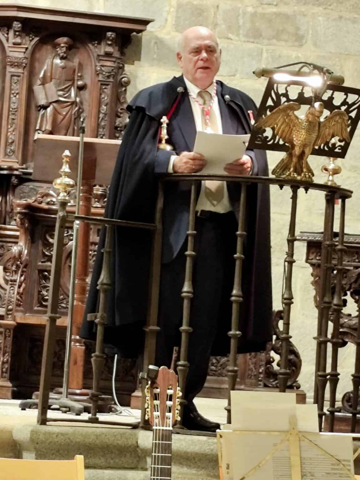 LA CONCATEDRAL DE CÁCERES ACOGIÓ EL PREGÓN DE LA NAVIDAD