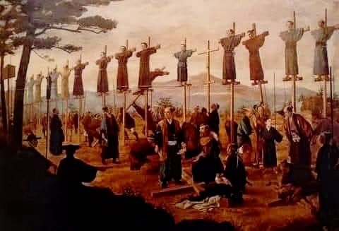 DE LOS VEINTISÉIS MÁRTIRES CATÓLICOS CRUCIFICADOS UN 5 DE FEBRERO DEL AÑO 1597 EN NAGASAKI, JAPÓN.