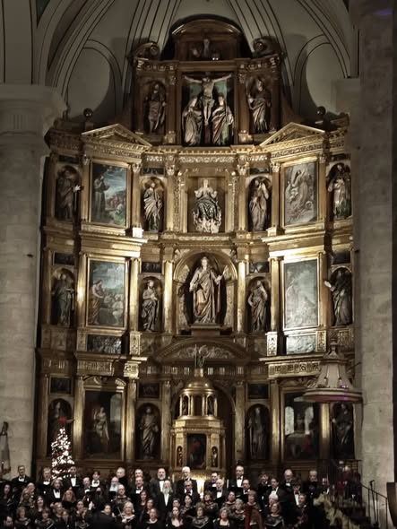 CONCIERTO DE NAVIDAD, CON LA CORAL POLIFÓNICA DE GETAFE Y LA ORQUESTA SINFÓNICA DE GETAFE.
