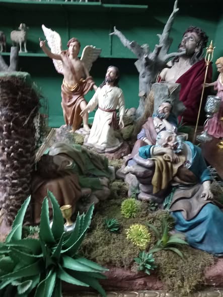 LOS BELENISTÁS DE ASPE, VOLVIERON A VISITAR EL MUSEO DE FRAN CARRILLO, EN TOTANA (MURCIA)