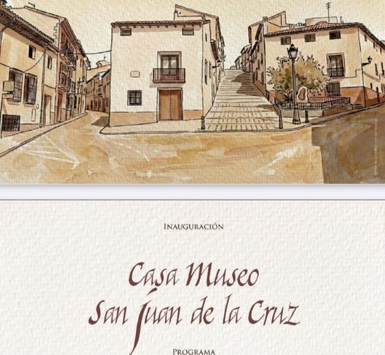 INAGURACIÓN DE LA CASA MUSEO DE SAN JUAN DE LA CRUZ EN CARAVACA DE LA CRUZ (MURCIA)