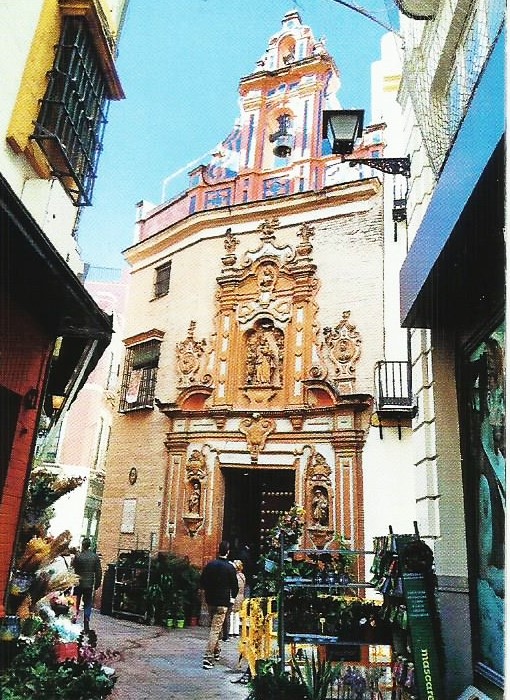 SAN ANTONIO DE PADUA EN LA CAPILLA SAN JOSÉ Y EL SANTO ÁNGEL (SEVILLA).