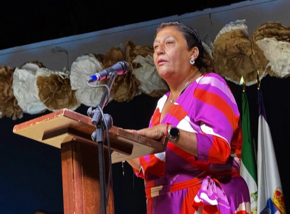 MARÍA ISABEL NOGUERAS, SIEMPRE EN PRIMERA LÍNEA DE VILLANUEVA DEL ARZOBISPO (JAÉN)