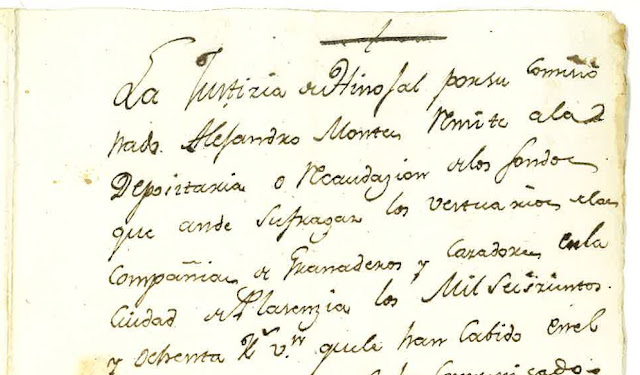 UN HECHO EN HINOJAL DE 1815