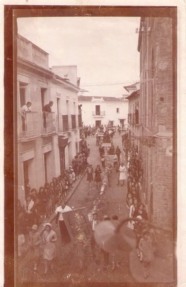 CALLE DE LA CÁRCEL, HOY EUGENIO HERMOSO Y PEDRO DE VALENCIA.